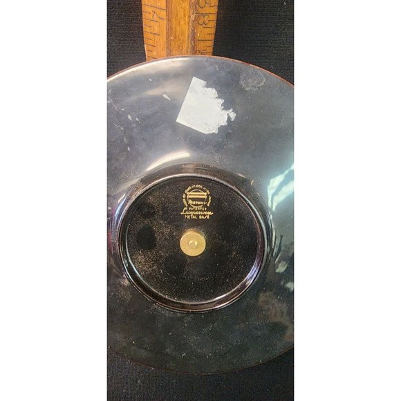 Vintage MCM Hand Painted Maruni Lacquerware Serving Plate Dish (A5019) - Picture 4 of 4